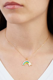 Heliophilia Silver Collar de Metal CHRM15024 en Oro